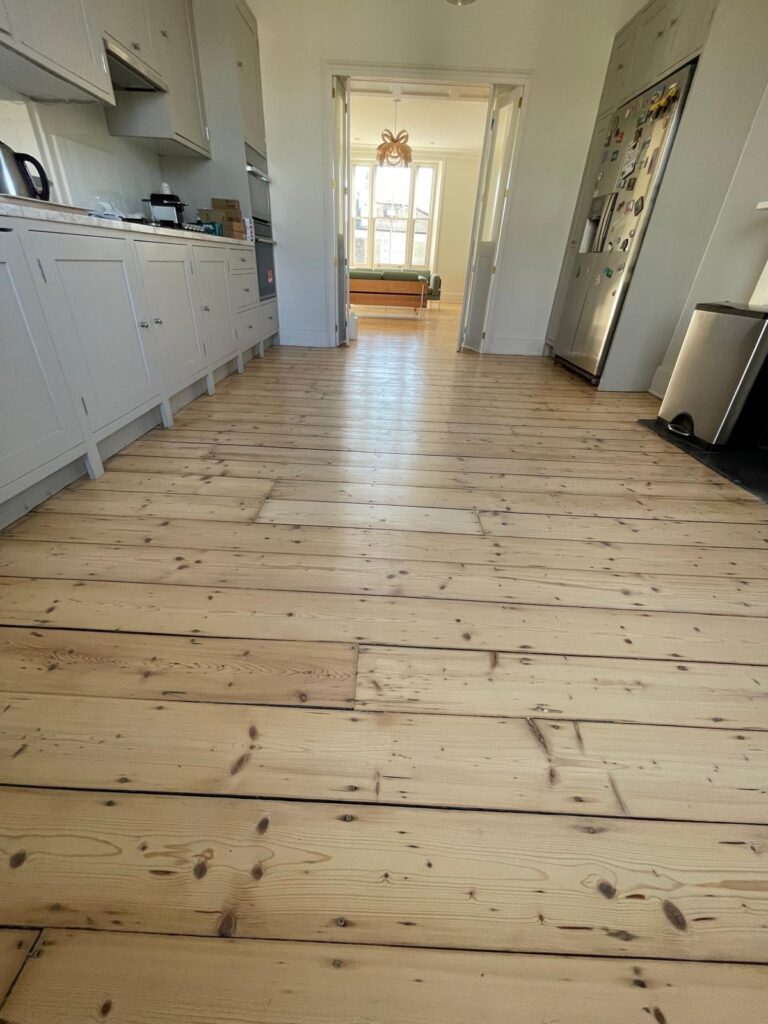 floor sanding inside home