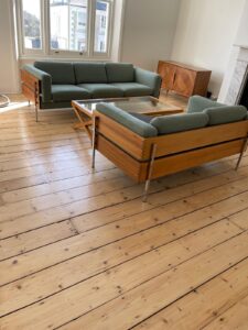 floor sanding inside room